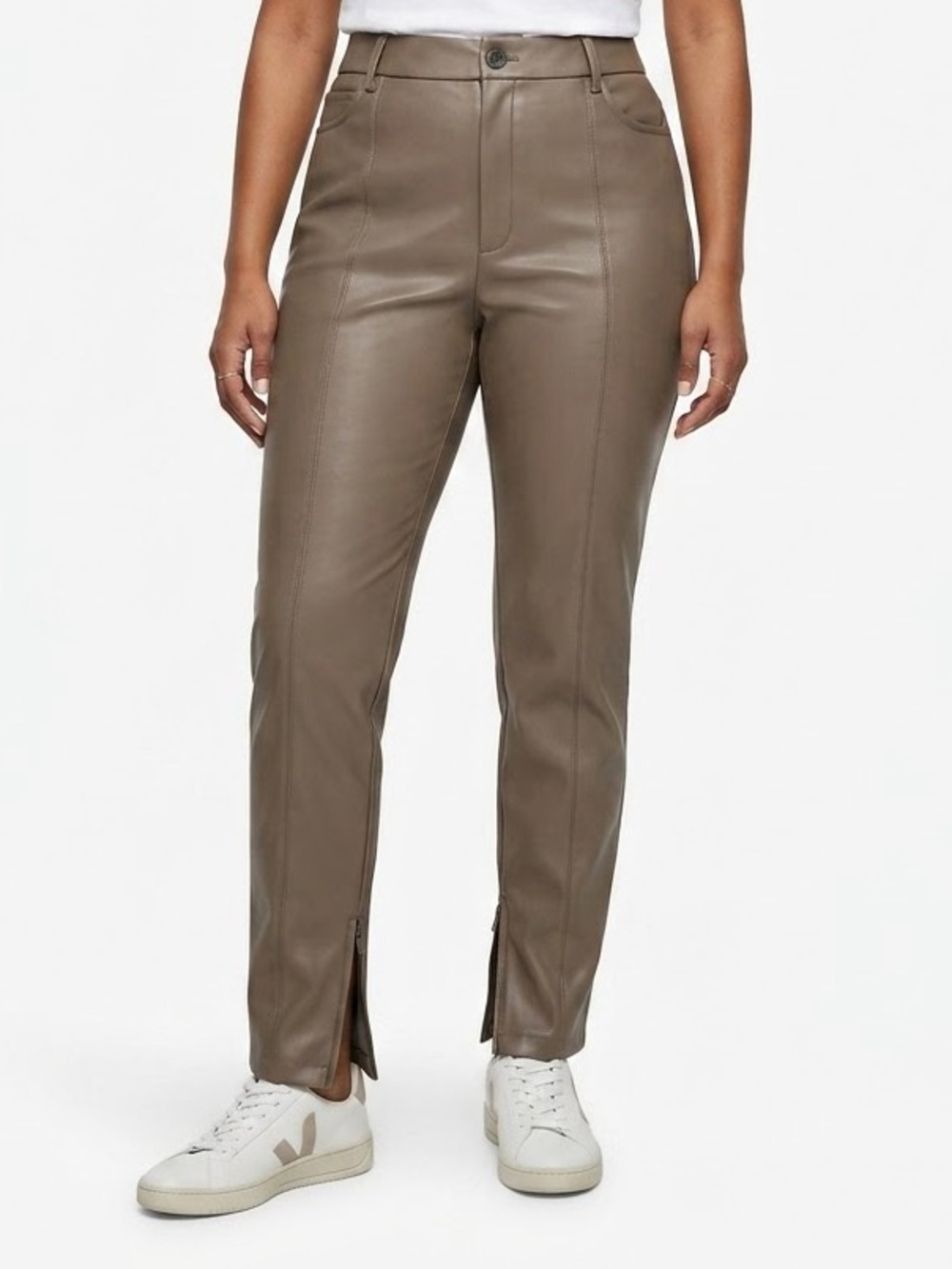Zara faux leather pants